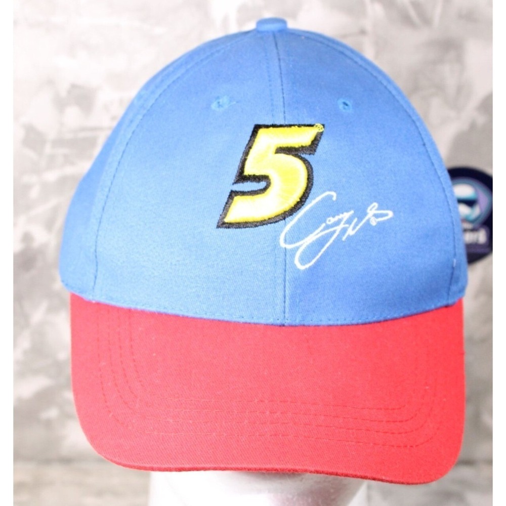 Kellogs Racing Casey Mears Hat Nascar Snapback #5 Blue/Yellow NASCAR Carquest